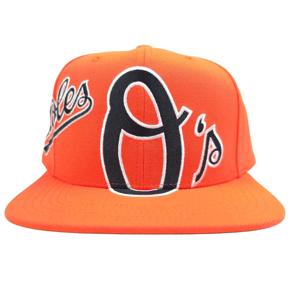Baltimore Orioles Mitchell & Ness MLB Snapback Hat Cap Embroidery Logo NWT